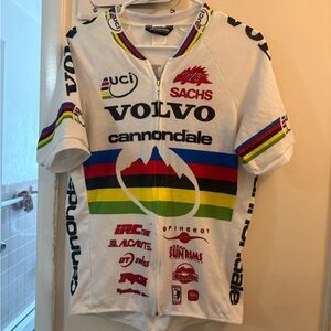 Vintage Volvo Cannondale Cycling Jersey